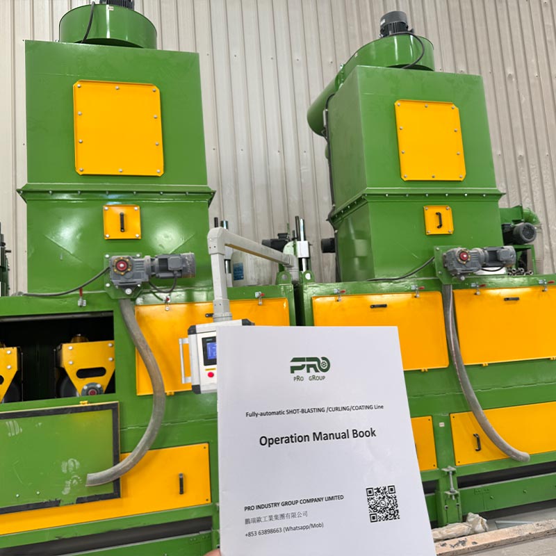 Cementbetonsteen Automatische straalmachine voor oppervlaktebehandeling