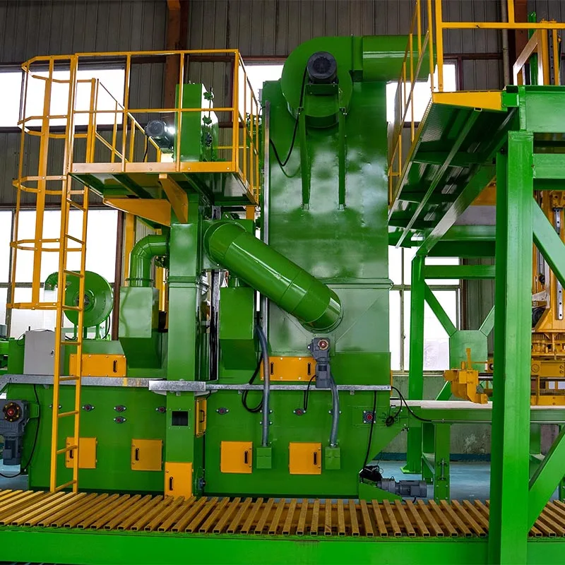 Cementbetonsteen Stralen Oppervlaktebehandelingsmachine